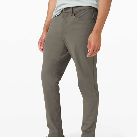 Lululemon ABC Pant Slim *Warpstreme 29"W 33"L Grey Sage - Picture 1 of 8